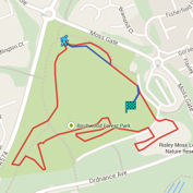 View x/c race route